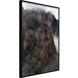 Artgeist Inramad Mountain Ridge Poster