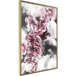 Artgeist Inramad Divine Flowers Guldram Poster 30x40cm