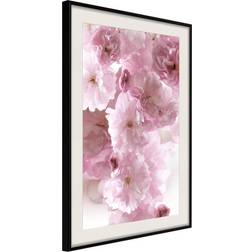 Artgeist Inramad Path Paved with Flowers Poster