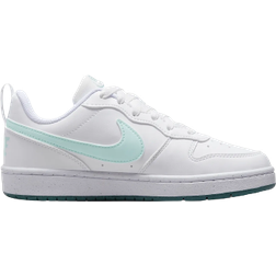 Nike Court Borough Low Recraft GS - White/Geode Teal/Jade Ice