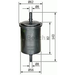 Bosch Brændstoffilter 450