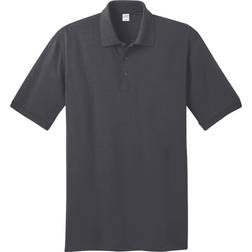 Port & Company Core Blend Jersey Knit Polo Shirt - Charcoal