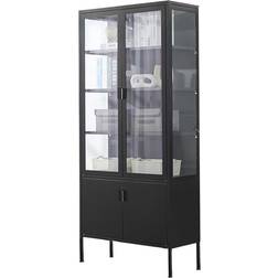 House Nordic Brisbane Glass Cabinet 80x180cm