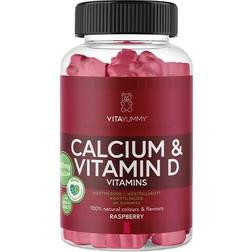 VitaYummy Calcium & Vitamin D Raspberry Gummies 60 Stk.