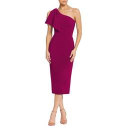 Dress The Population Tiffany Dress - Dark Magenta