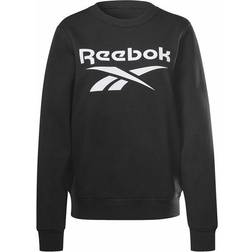 Reebok Identity Logo Fleece Crew Sweatshirt - Black