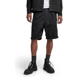 G-Star Men's Pleated Chino Shorts - Black