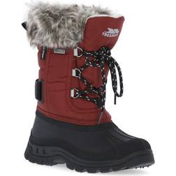 Trespass Lanche Snow Boots Red