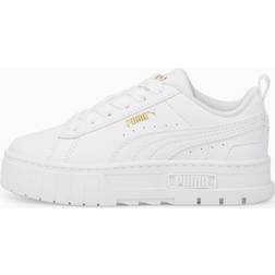 Puma Mayze Lth PS White Team Gold