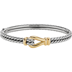 David Yurman Thoroughbred Loop Bracelet - Silver/Gold