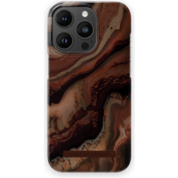 iDeal of Sweden Printed Case Dark Amber Marble