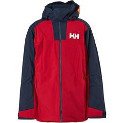 Helly Hansen Jr Terrain Jacket Red