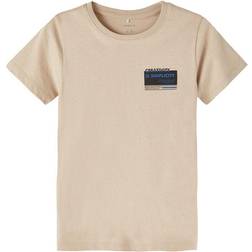 Name It Oxford Tan Nefrede T-Shirt-146/152