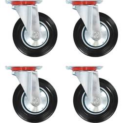 vidaXL 32 pcs Swivel Casters 160 mm