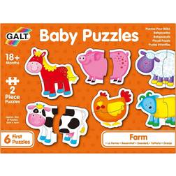 Galt Baby Puzzles Farm 12 Pieces