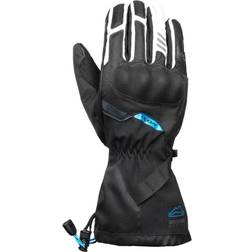 Ixon Pro Eddas Motorcycle Gloves - Black/Grey/Blue