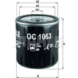 Mahle OC 1063 Oil Filter