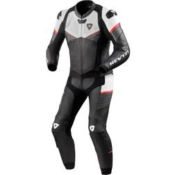 Rev'it! Beta 2-piece suit, motor, White Fluorescent Red