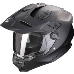 Scorpion ADF-9000 Air Solid Matt Pearl Black Adventure Helmet Black