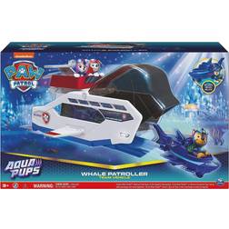 Spin Master Paw Patrol Aqua Pups Whale Patroller Team Vehicle