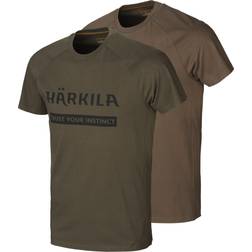 Härkila Logo T-Shirt 2er-pack