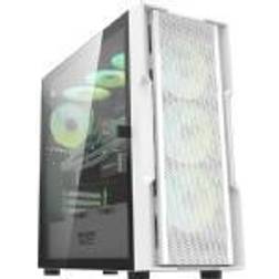 darkFlash DK431 datorhölje + 4 fläktar vit