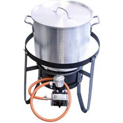 Osean Krabbe/musling gryde 40 l. med gasblus og stativ