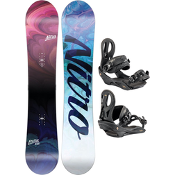 Nitro Snowboardbindning Rythm Black Bronze