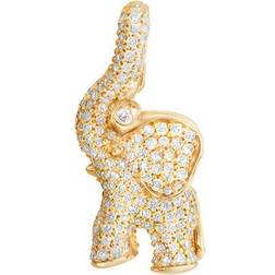 Ole Lynggaard Hängsmycke elephant pavé guld