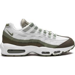 Nike Air Max 95 M - White/Medium Olive/Oil Green