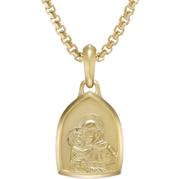 David Yurman St. Anthony Amulet - Gold