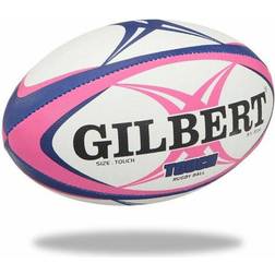 Gilbert Touch Rugby Ball - Pink/Blue