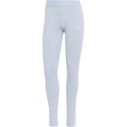 adidas Women's W 3S Leggings - Blue Dawn/White