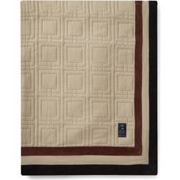 Lexington Graphic Quilted Sängöverkast Brun, Beige, Grå (240x160cm)