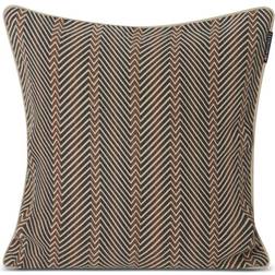 Lexington Zig Zag Printed Pudebetræk Brun, Beige (50x50cm)