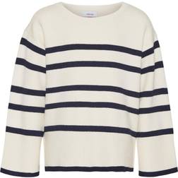 Vero Moda Vmsaba Trøje - Creme/Sort