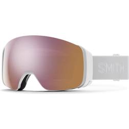 Smith 4D Mag Ski Goggles White Vapor/Everyday Rose Gold