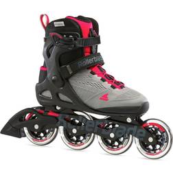 Rollerblade Macroblade W Inline Rulleskøjte Grå/Pink Grå Unisex Adult, Kids, Newborn, Toddler, Infant