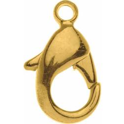 Glorex Karabiner 19 mm Stück, goldfarben