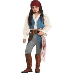 Fun Costumes Kids Disney's Pirates of the Caribbean Captain Jack Sparrow Costume