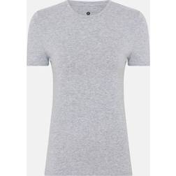 Bambus, T-Shirt o-neck "slim-fit" Grau JBS of Denmark Women