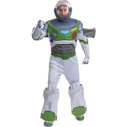 Adult Premium Buzz Lightyear Costume Gray/Green/White