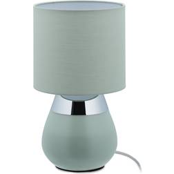 Relaxdays Touch Green/Grey Tischlampe 32cm