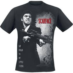 Spiral Scarface Say Hello T-shirt Herr svart