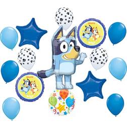 Anagram Bluey Birthday Party Supplies Balloon Bouquet Decorations