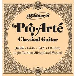 D'Addario Einzelsaite J4306 E6 Pro Arte Classical Light