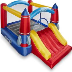 Cloud 9 Inflatable Bounce House & Blower Rocket Theme Bouncer