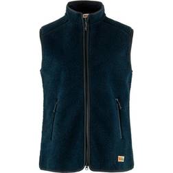 Fjällräven Vardag Pile Fleece Vest Women Navy-560