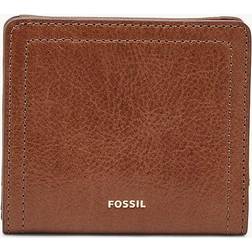 Fossil Liten RFID Vikbar Plånbok För Kvinnor - Brun