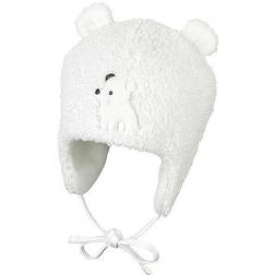 Sterntaler Inca Cap Polar Bear - Ecru